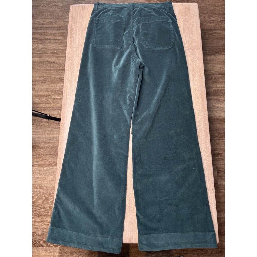 Favorite Daughter The Mischa Wide Leg Velveteen Pants in Hayward Green Size 30 - Picture 7 of 14